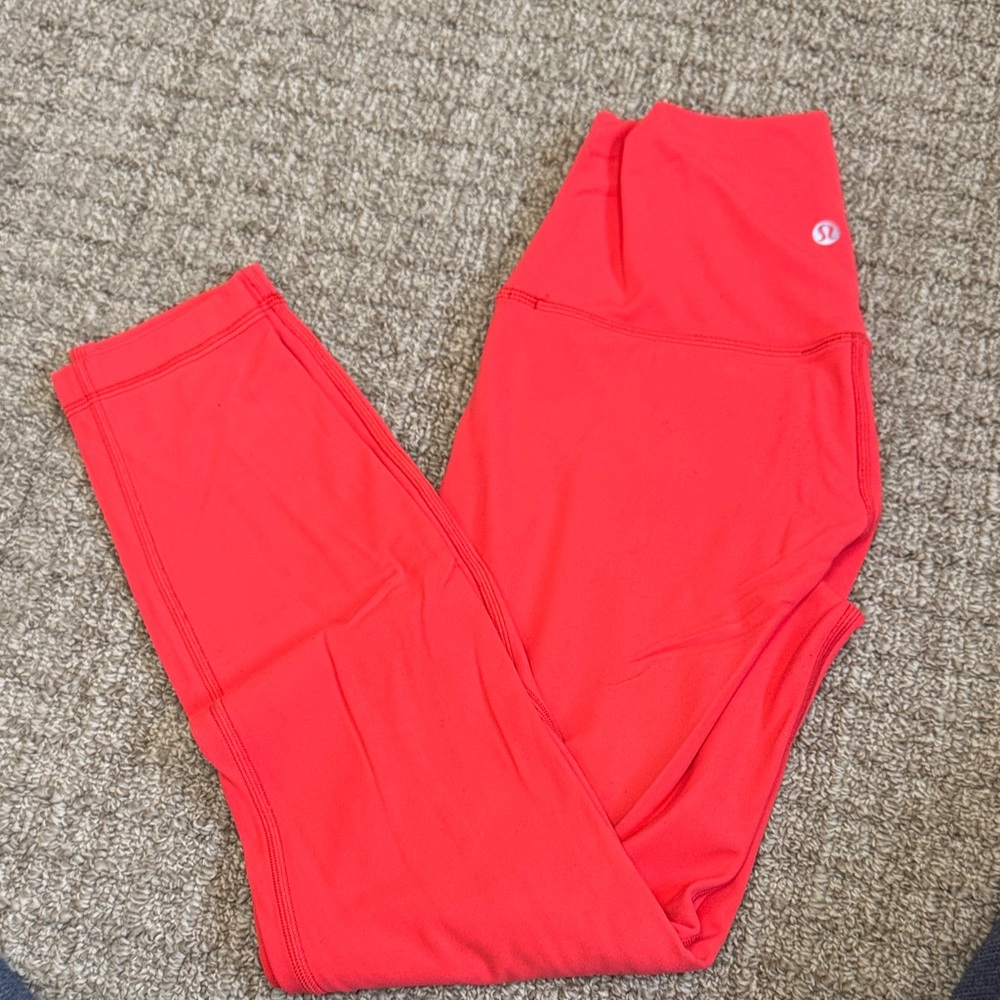 lululemon athletica Kids Bright Red Leggings